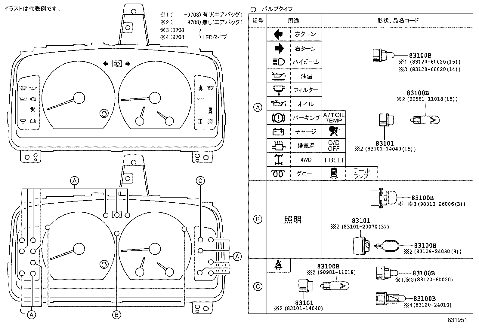 83247-25050 PLATE, METER CIRCUIT product image