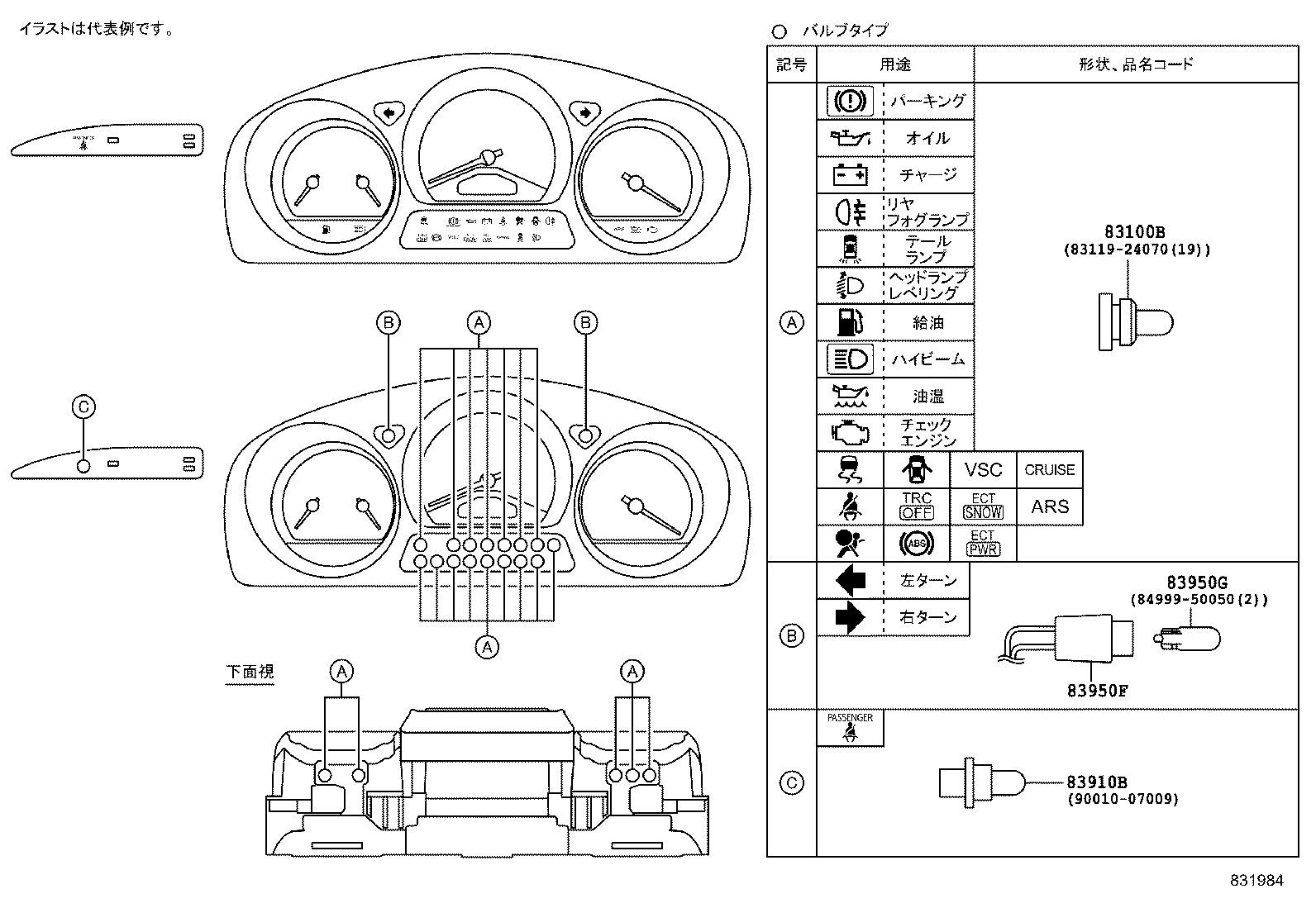 83222-30700 COUNTER, TOTAL product image