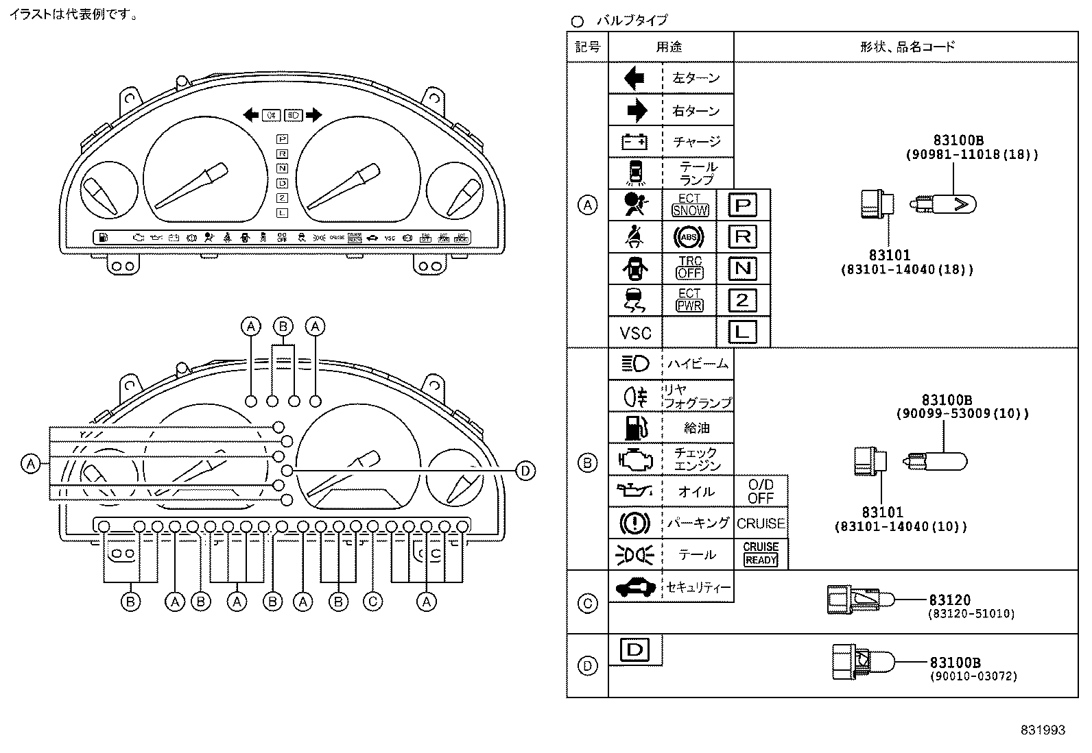 83882-51060 GAUGE SUB-ASSY, FUEL RECEIVER product image
