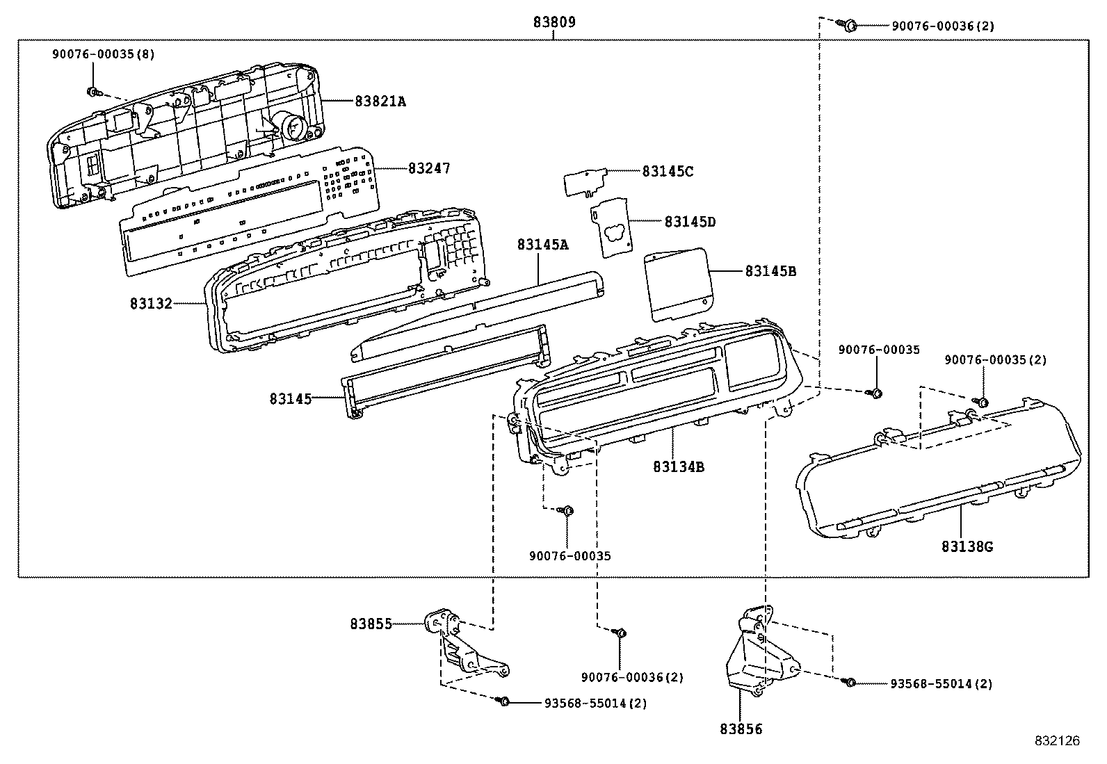 83141-47031 PLATE, METER CIRCUIT product image