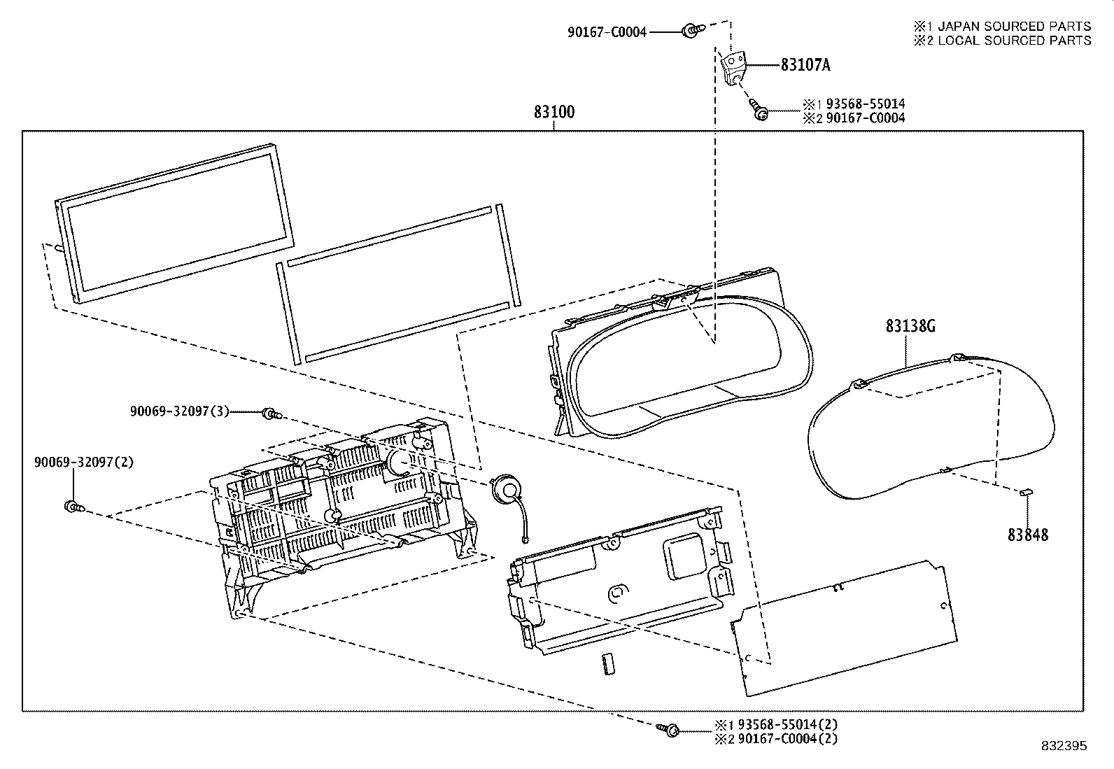 82149-06040 WIRE, METER MIRROR product image