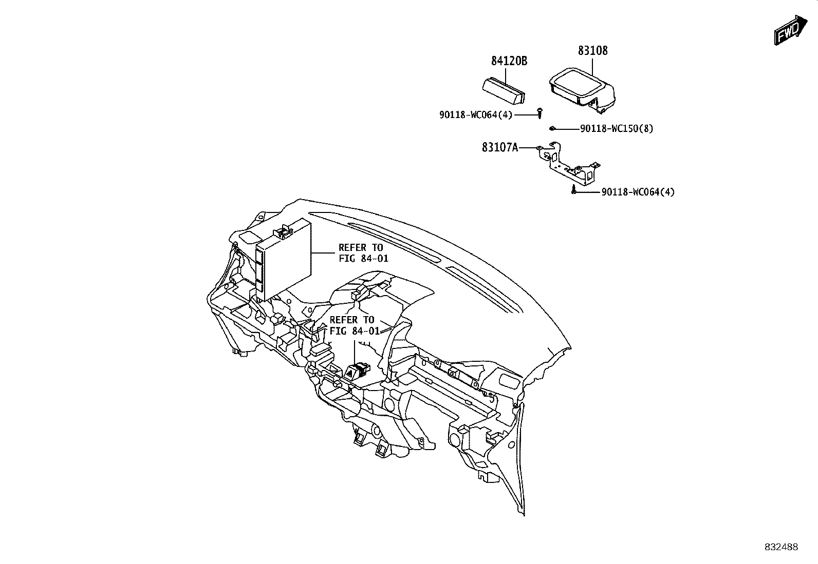 83181-WC001 SENSOR, SPEEDOMETER product image