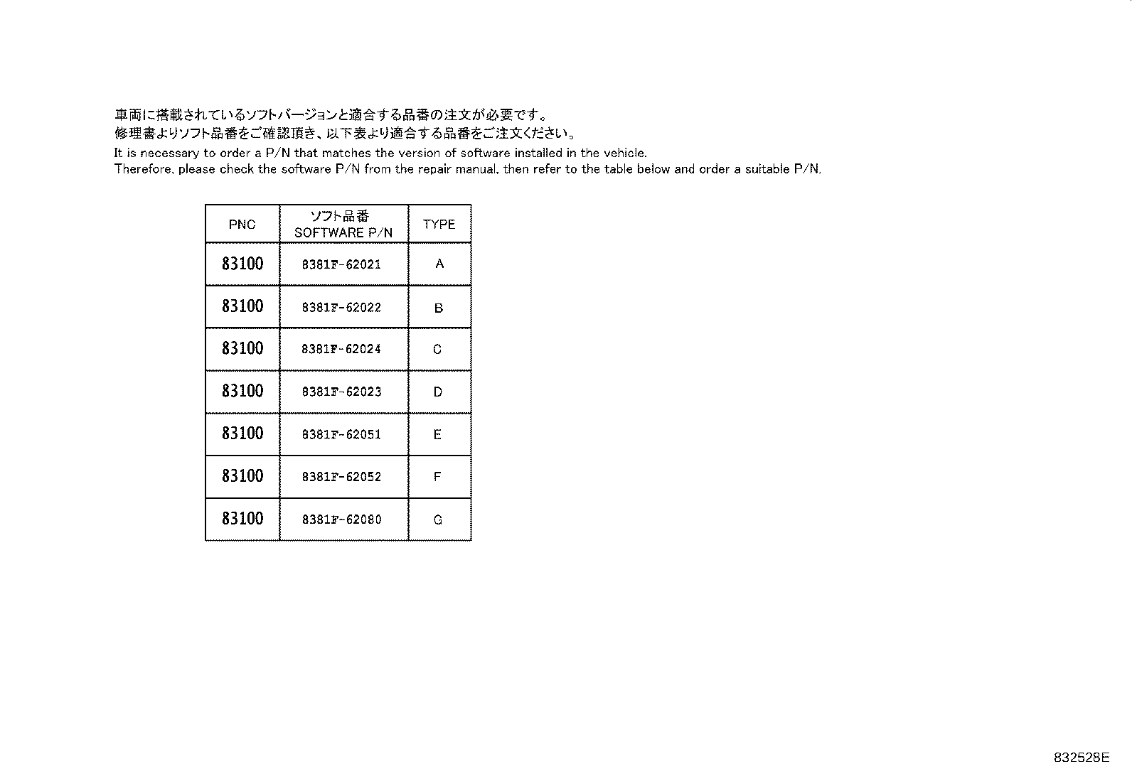 Thumbnail 2 for 83852-62380