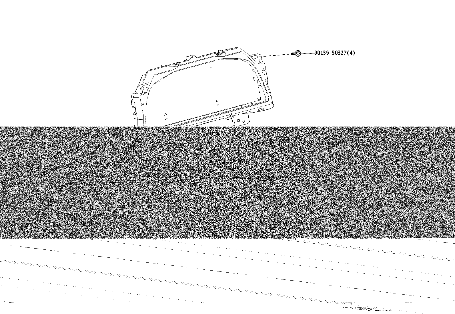 83108-46020 MIRROR SUB-ASSY, METER product image