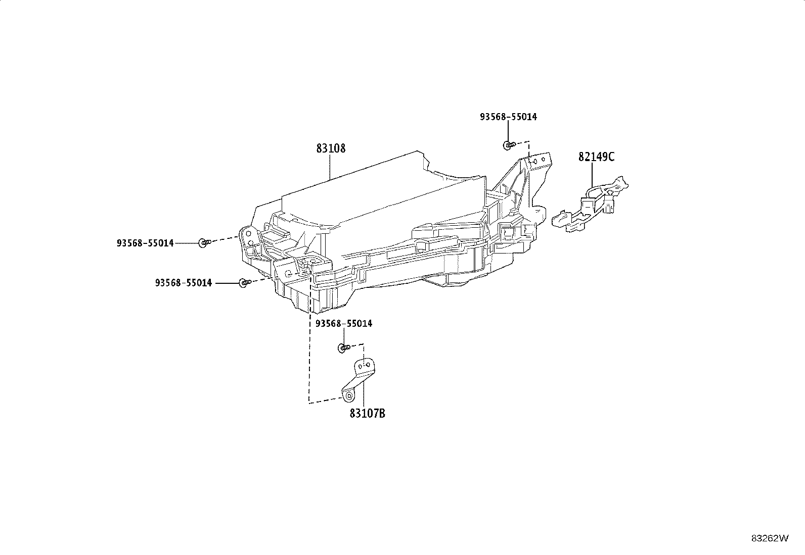 82149-33070 WIRE, METER MIRROR product image