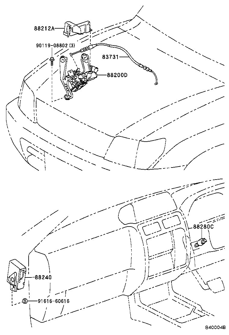 83731-60030 CABLE, CRUISE CONTROL product image