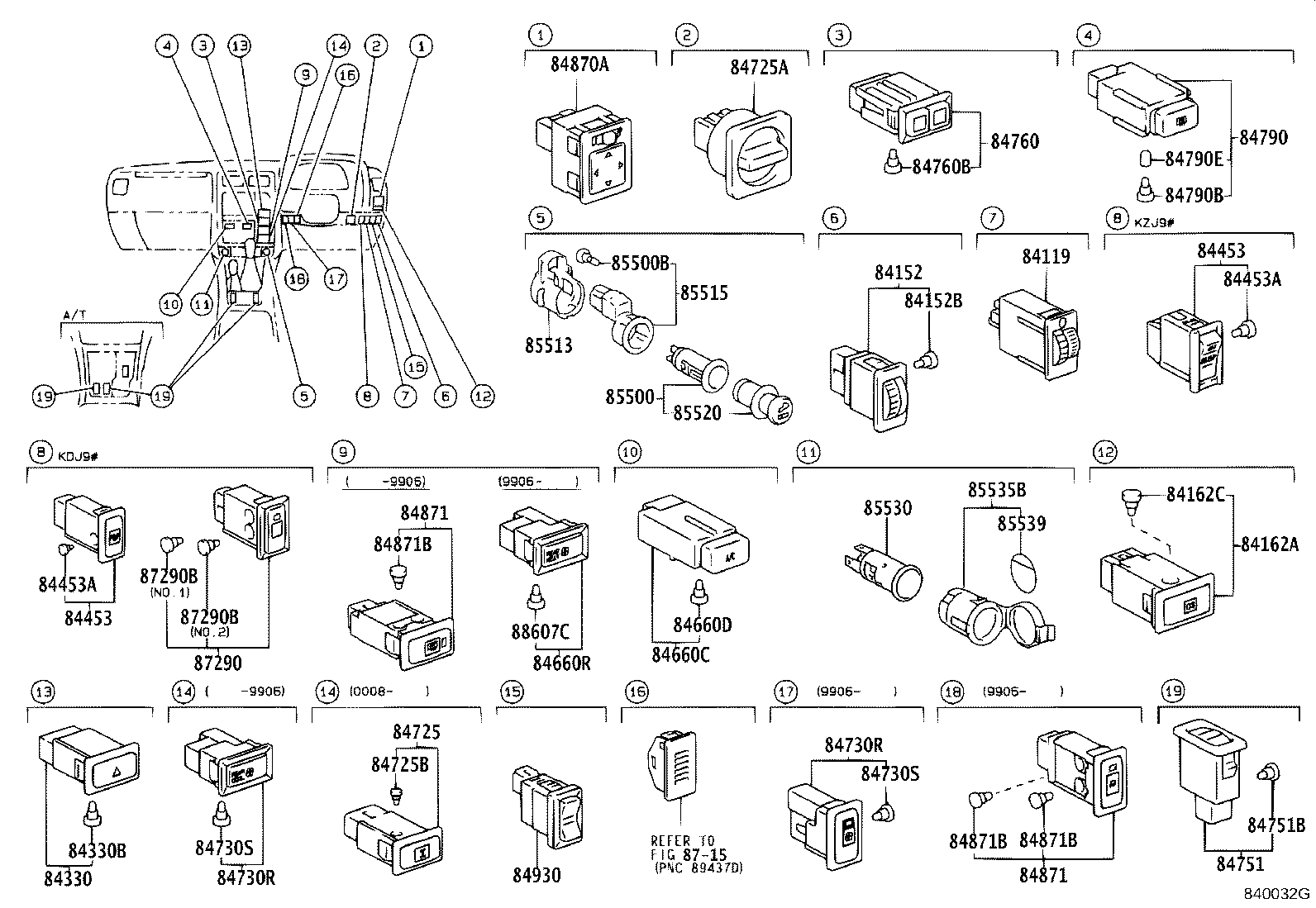 83320-69285 GAGE ASSY, FUEL SENDER product image