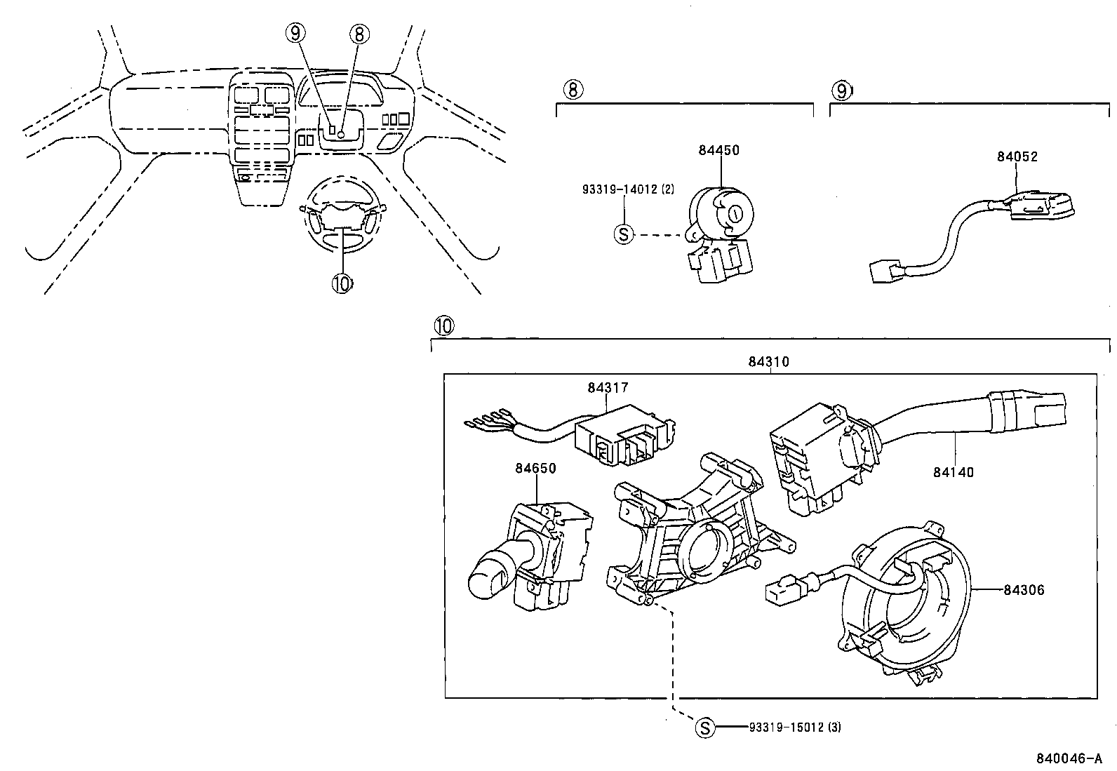 83320-44010 GAGE ASSY, FUEL SENDER product image