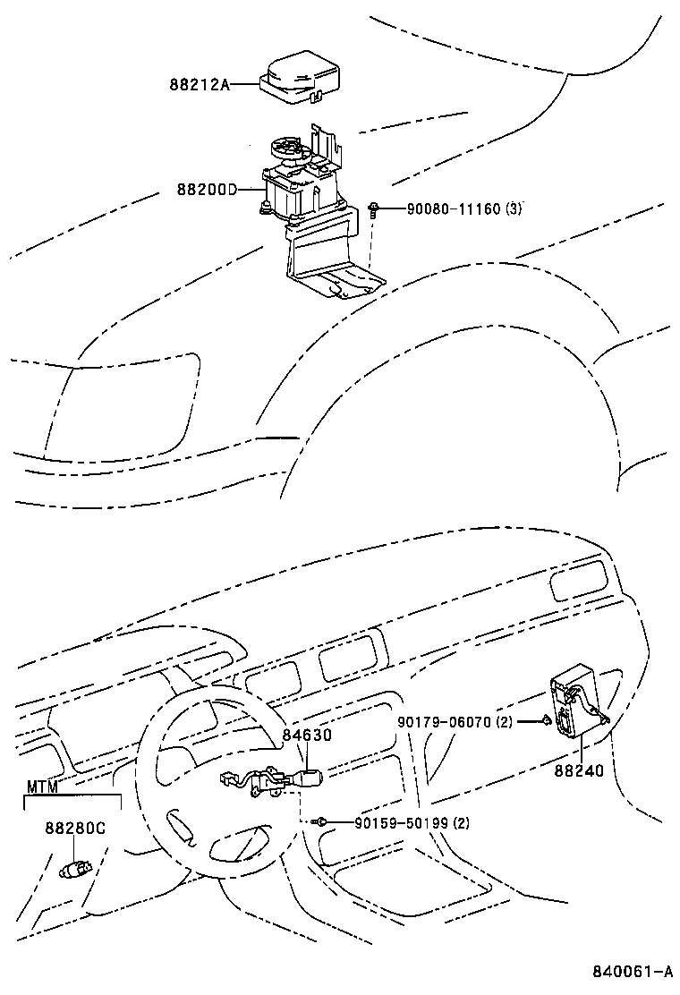 Toyota 88240-06030 COMPUTER ASSY, CRUISE CONTROL