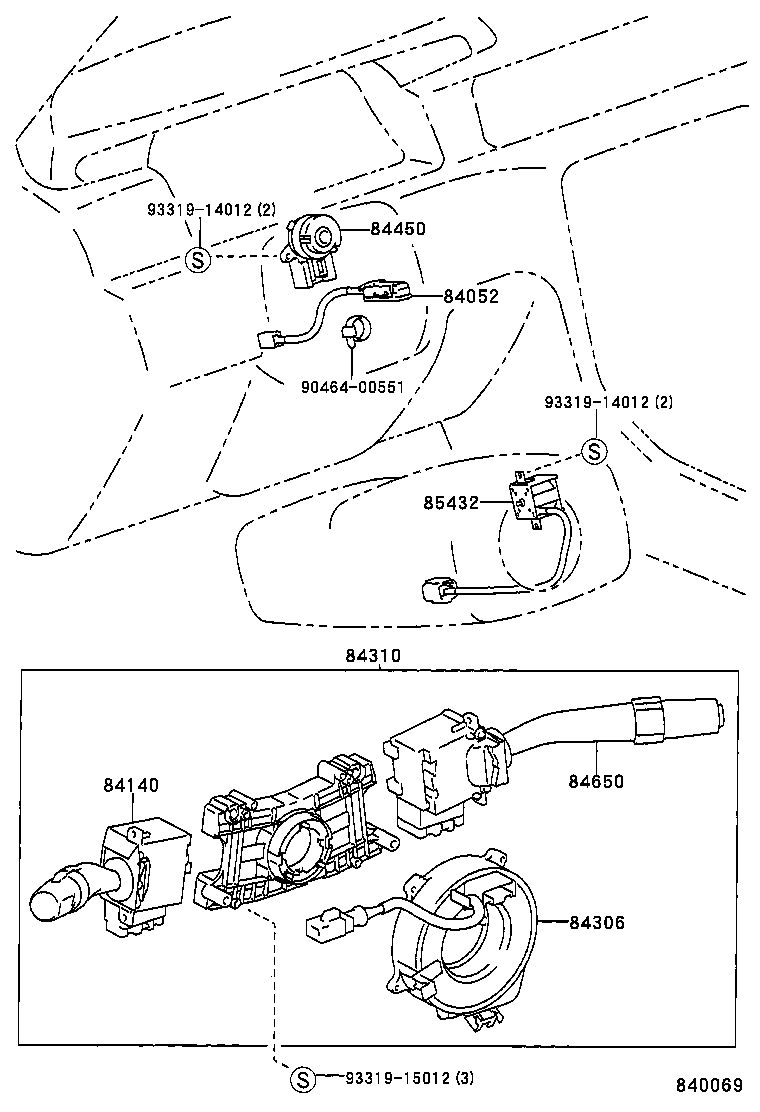 83320-33030 GAGE ASSY, FUEL SENDER product image