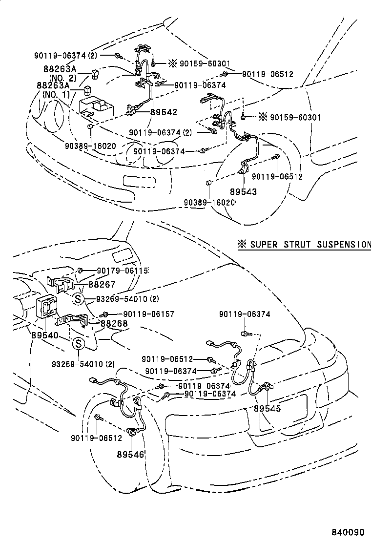 89541-20190 COMPUTER ASSY, SKID CONTROL product image