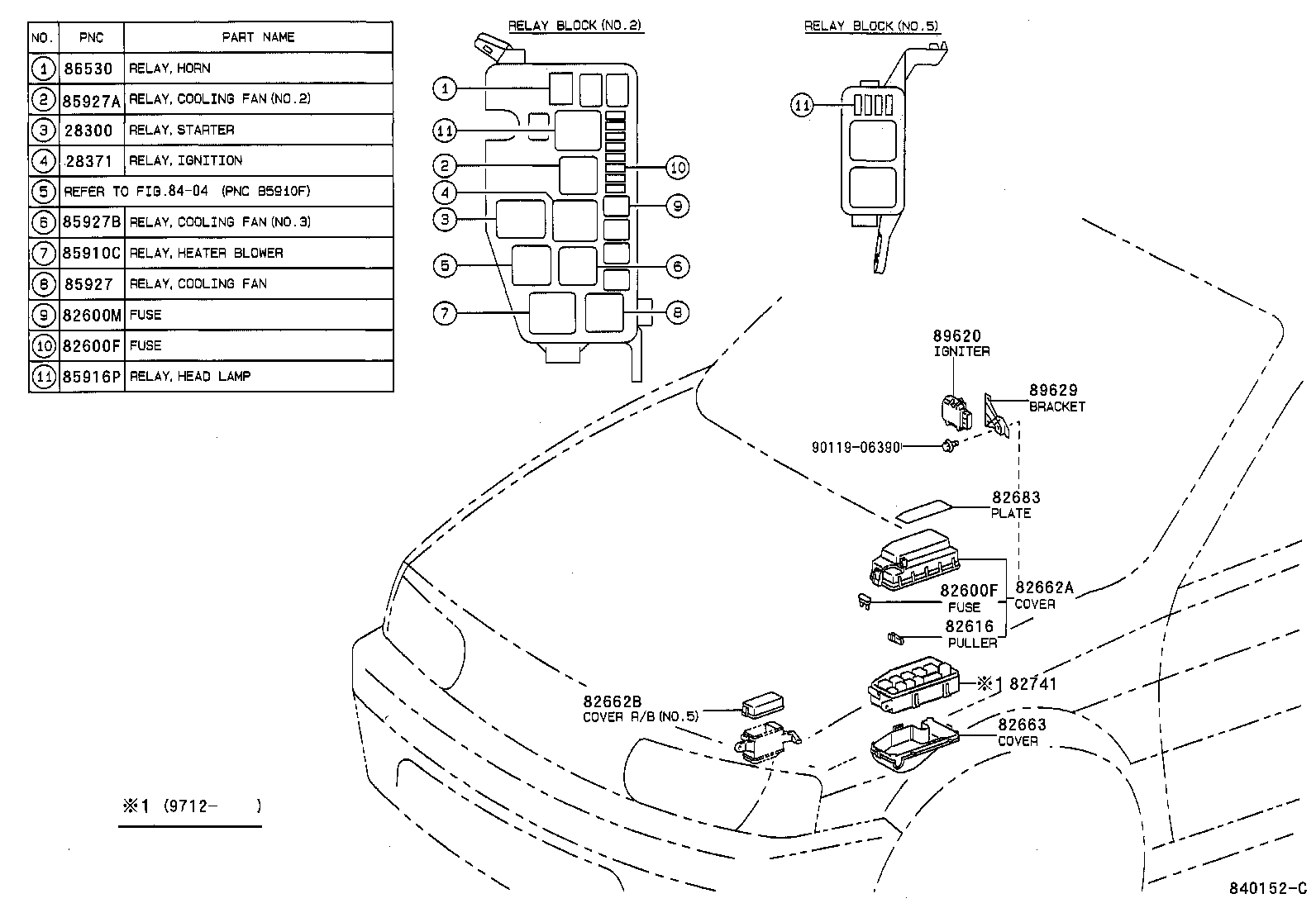 82731-16090 BLOCK, DRIVER SIDE JUNCTION product image