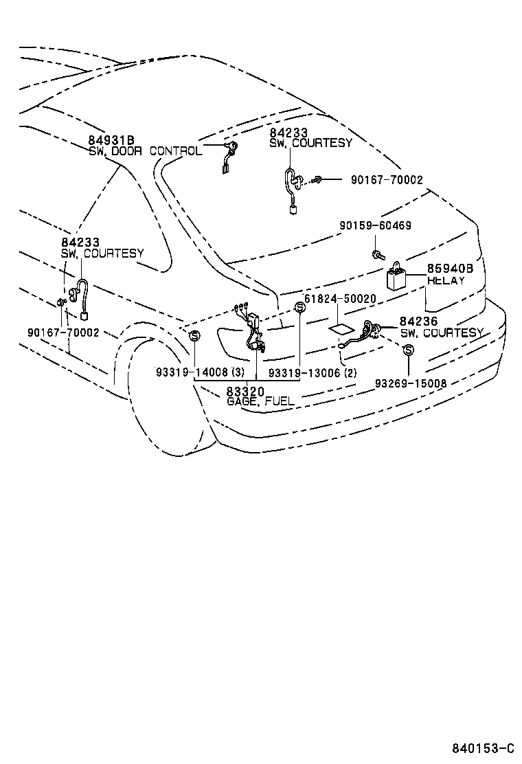 82731-16090 BLOCK, DRIVER SIDE JUNCTION product image