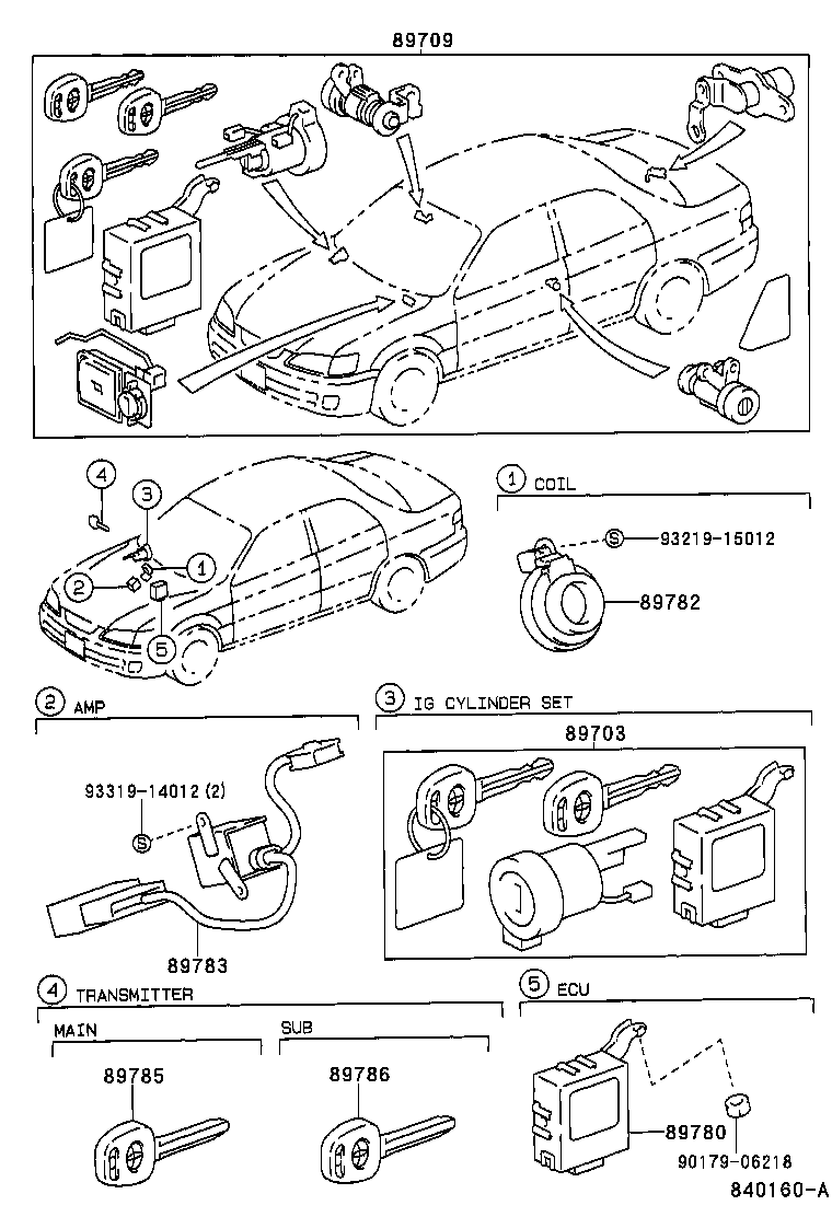 89780-33050 COMPUTER ASSY, TRANSPONDER KEY product image