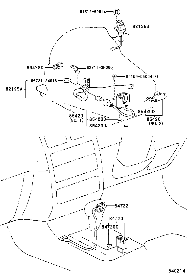 85420-21120 SOLENOID ASSY, TRANSMISSION product image
