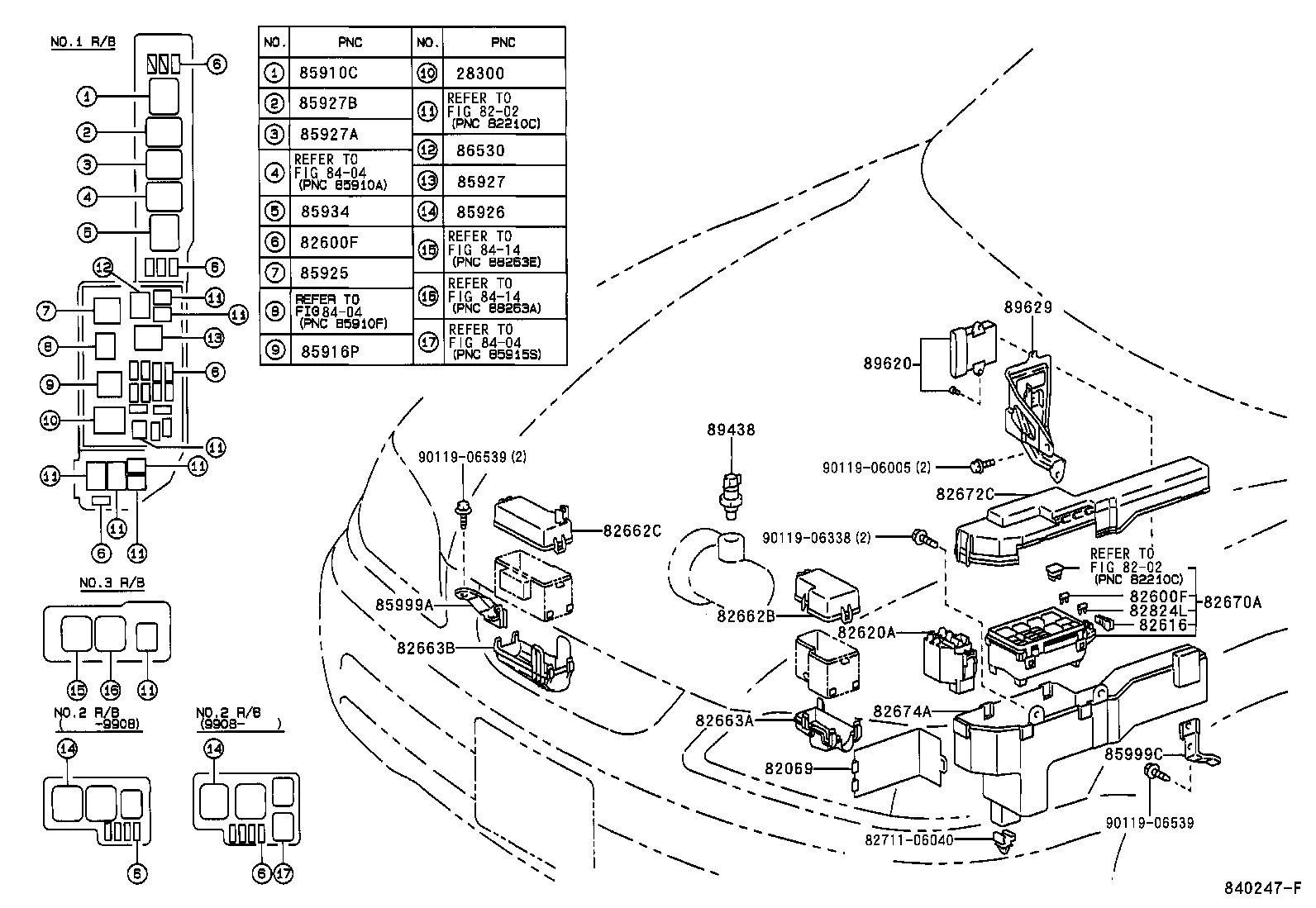 89428-33030 SWITCH, TEMPERATURE DETECT product image