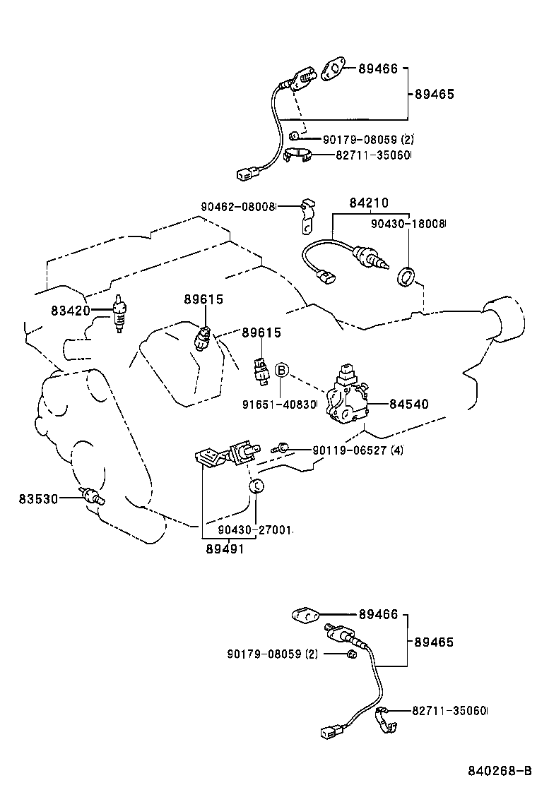 Toyota 82672-24091 COVER, JUNCTION BLOCK