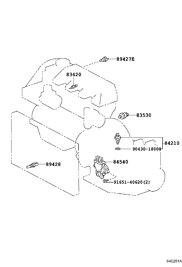 82641-21030 RELAY, INTEGRATION NO.1 product image