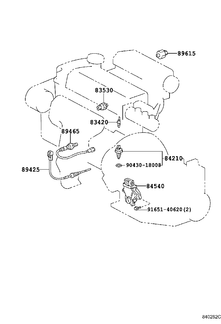 82641-21030 RELAY, INTEGRATION NO.1 product image