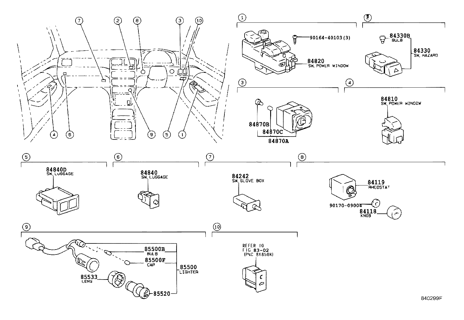 83320-33040 GAGE ASSY, FUEL SENDER product image