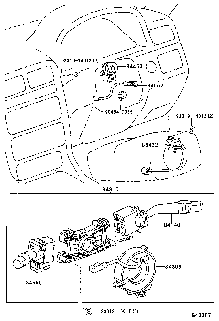 83320-33040 GAGE ASSY, FUEL SENDER product image