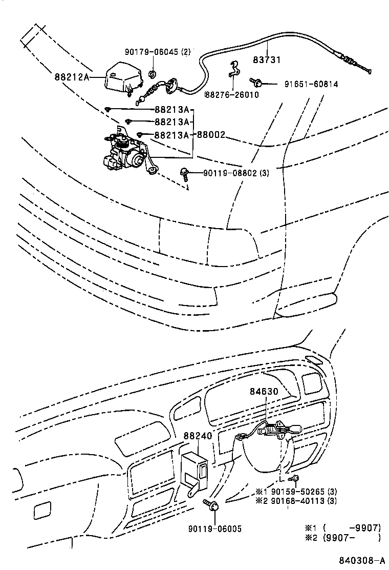 88002-26010 CRUISE CONTROL(AUTO DRIVE) SET product image