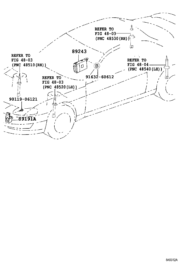 89274-24020 SOLENOID, AIR VALVE product image