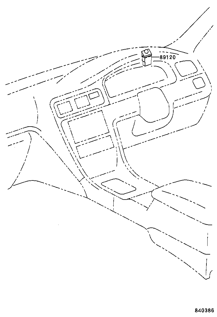 89120-22100 SENSOR, AUTOMATIC LIGHT CONTROL product image