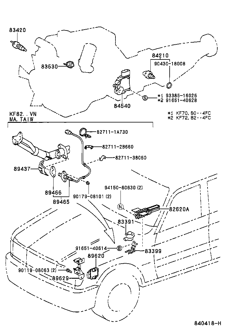 83320-80365 GAGE ASSY, FUEL SENDER product image