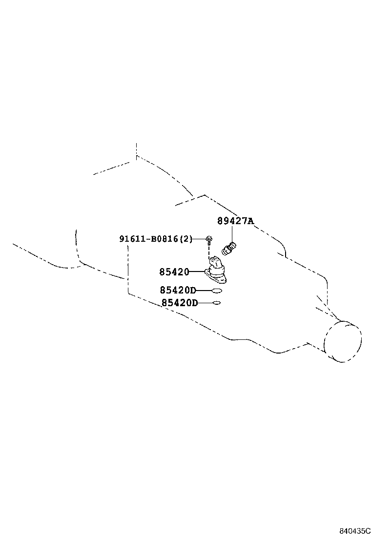 89414-28010 ROTOR, SENSOR product image