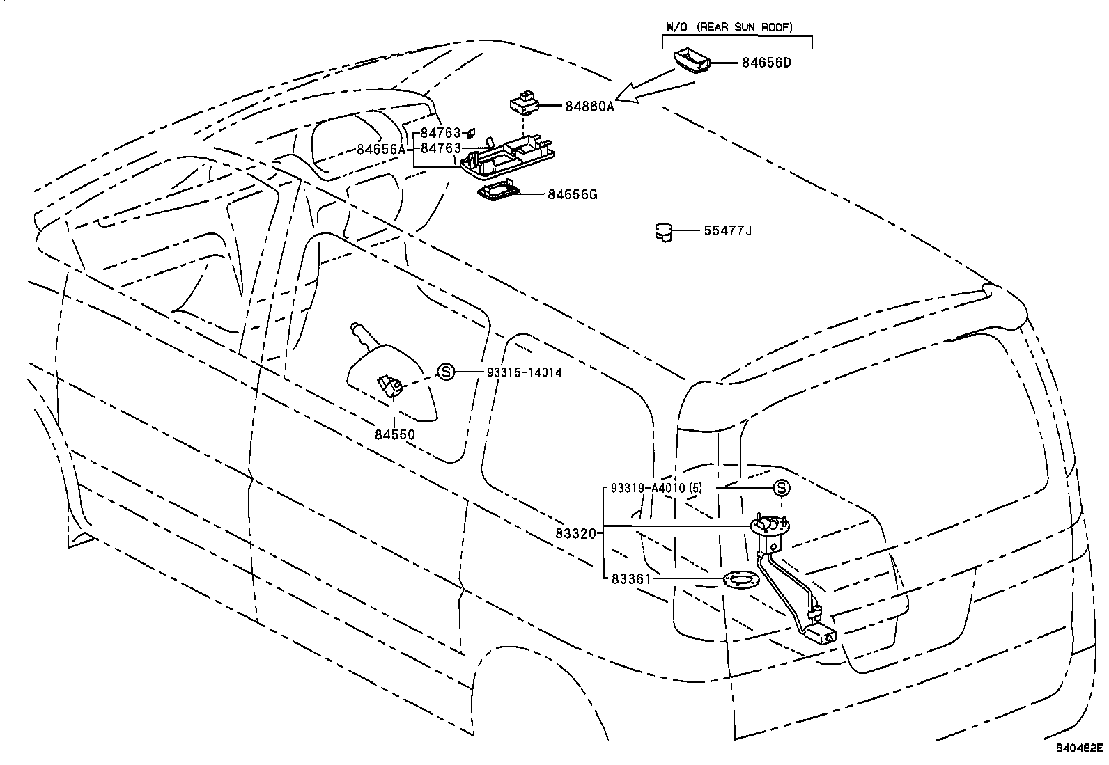 83320-80348 GAGE ASSY, FUEL SENDER product image