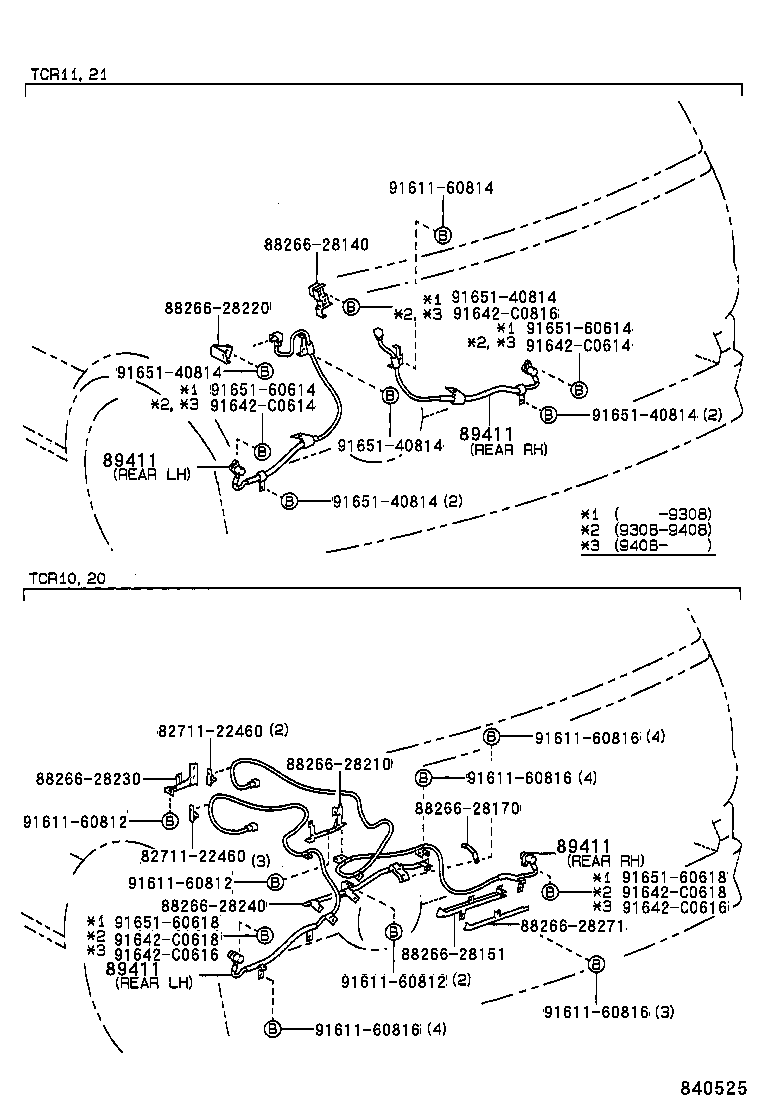 86285-28070 BRACKET, SKID CONTROL COMPUTER product image