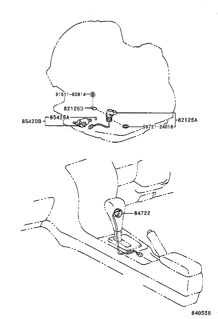 84722-12080-C0 SWITCH, TRANSMISSION CONTROL product image