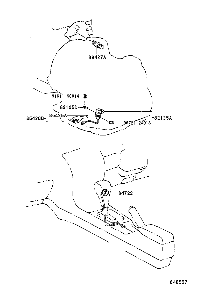 84720-12060 SWITCH ASSY, PATTERN SELECT product image