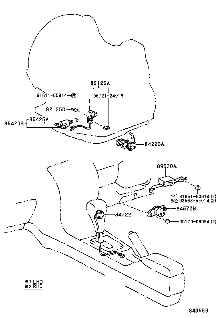 82125-20180 WIRE, TRANSMISSION product image