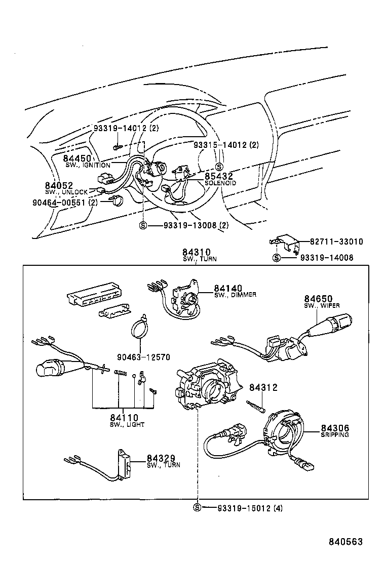 83320-09050 GAGE ASSY, FUEL SENDER product image