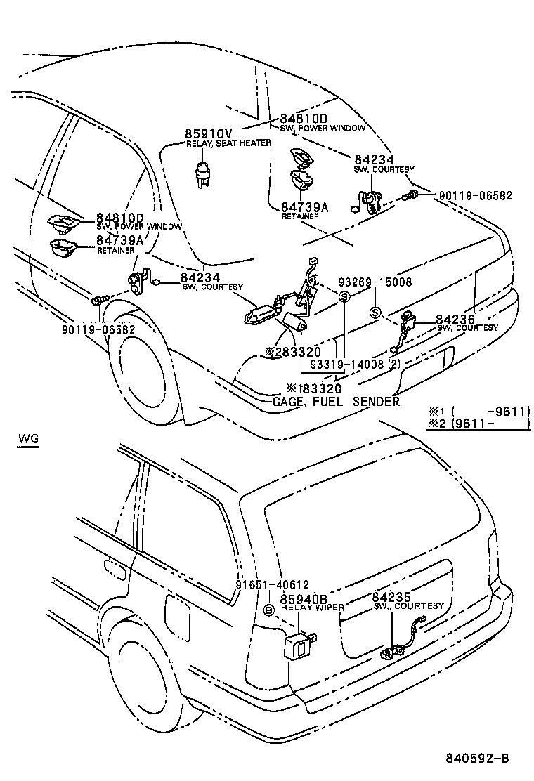 28610-64120 RELAY ASSY, GLOW PLUG product image