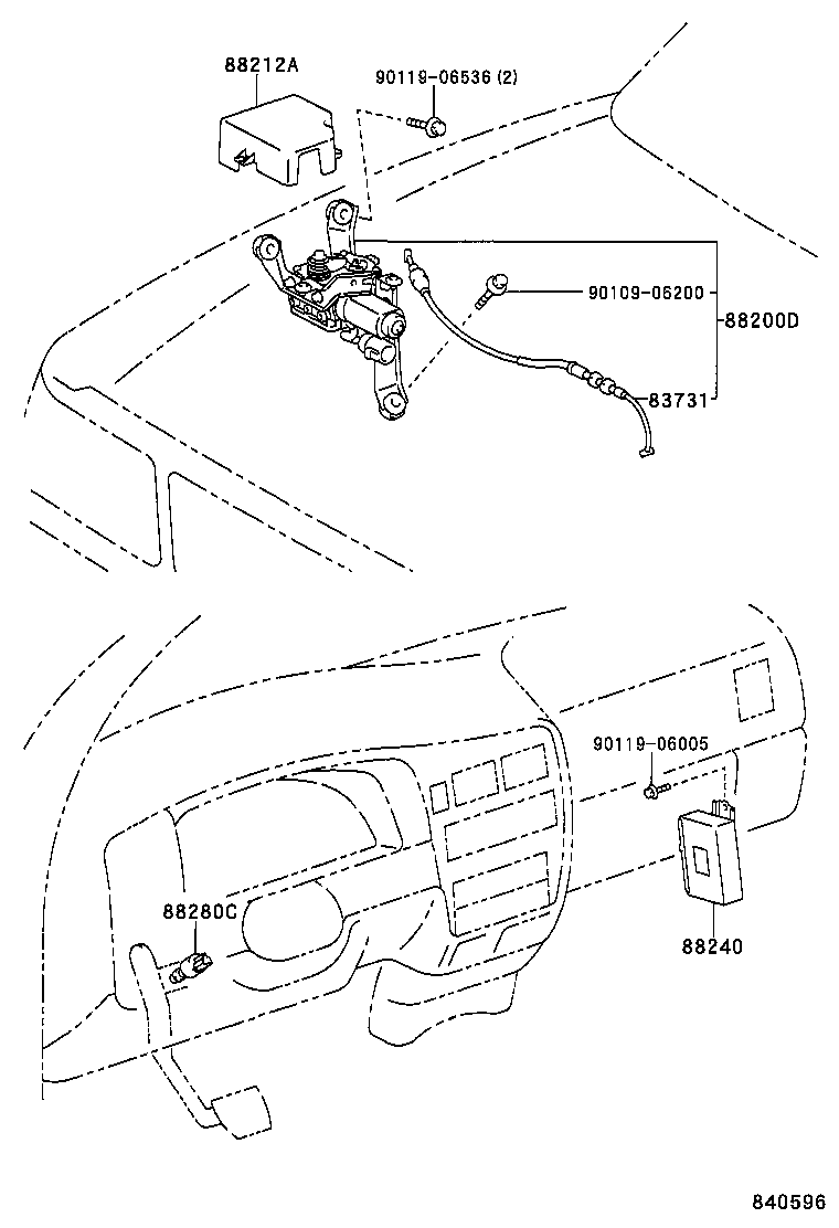 88240-04030 COMPUTER ASSY, CRUISE CONTROL product image