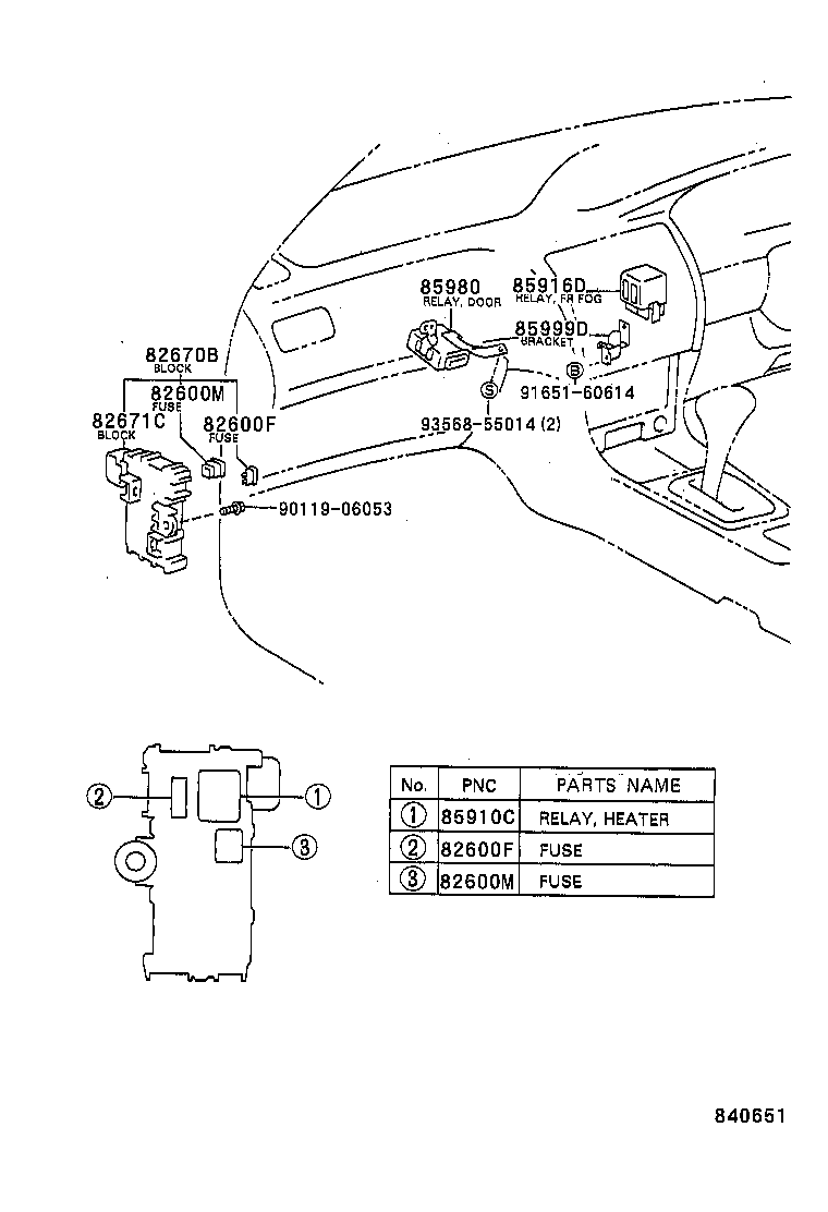 84820-12271 MASTER SWITCH ASSY, POWER WINDOW REGULATOR product image