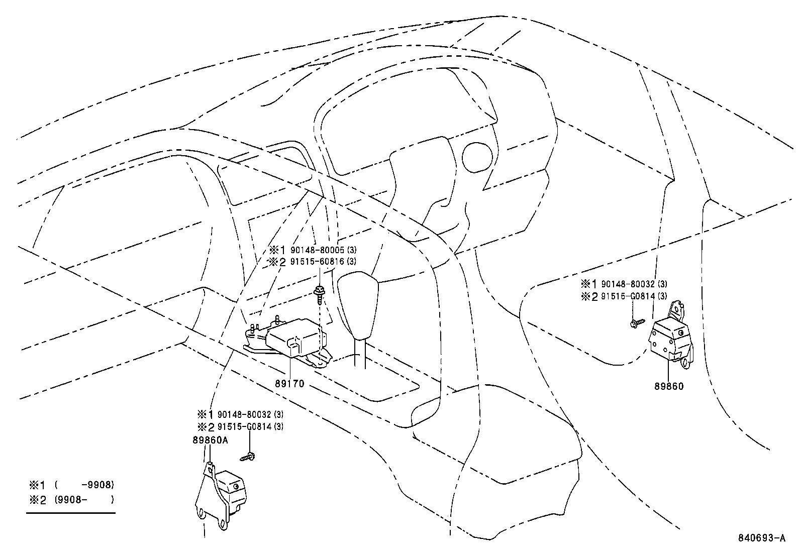 89170-50040 SENSOR ASSY, AIR BAG product image