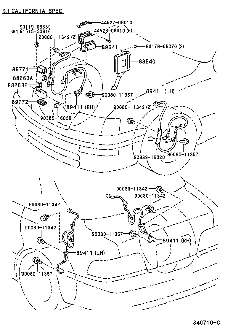 Thumbnail 2 for 89540-41030