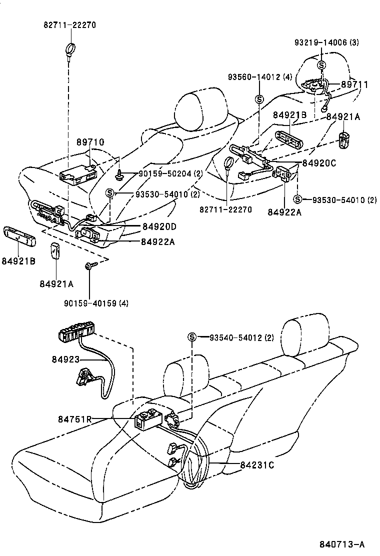 84140-50100 SWITCH ASSY, HEADLAMP DIMMER product image