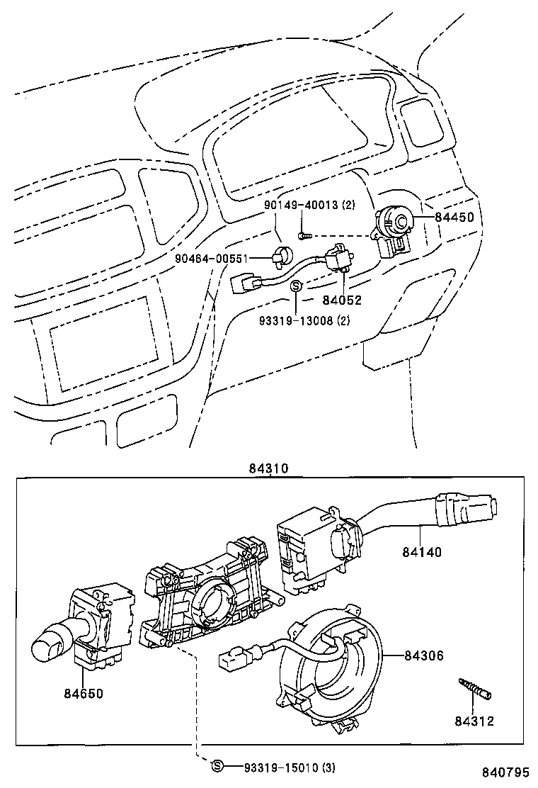 83320-80350 GAGE ASSY, FUEL SENDER product image