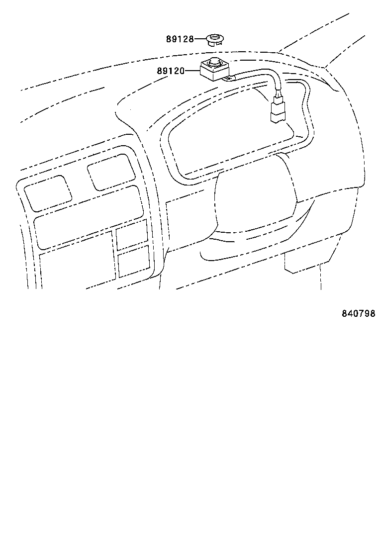 89120-26020 SENSOR, AUTOMATIC LIGHT CONTROL product image