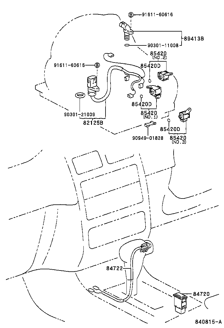 82125-20230 WIRE, TRANSMISSION product image