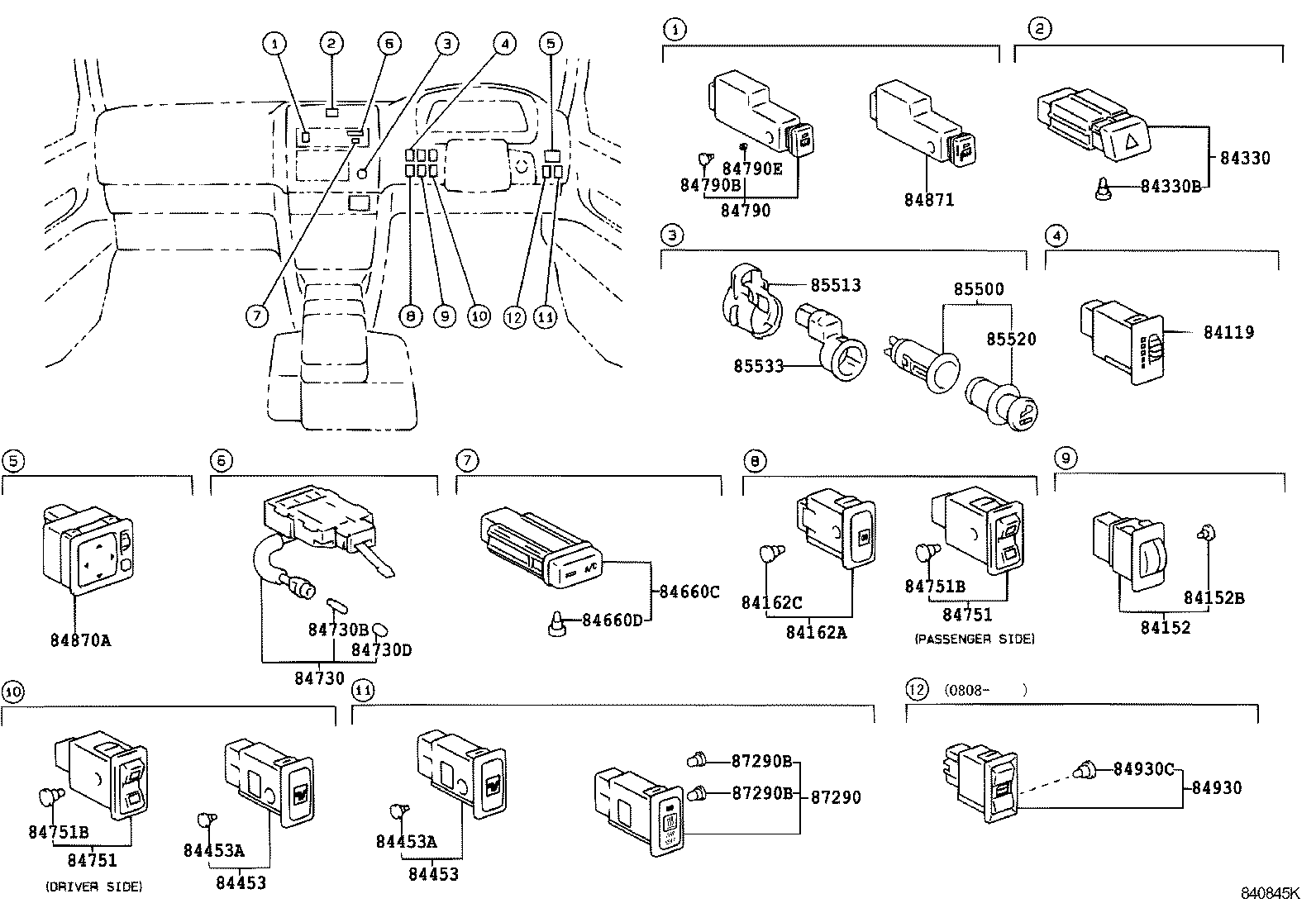 83320-80352 GAGE ASSY, FUEL SENDER product image