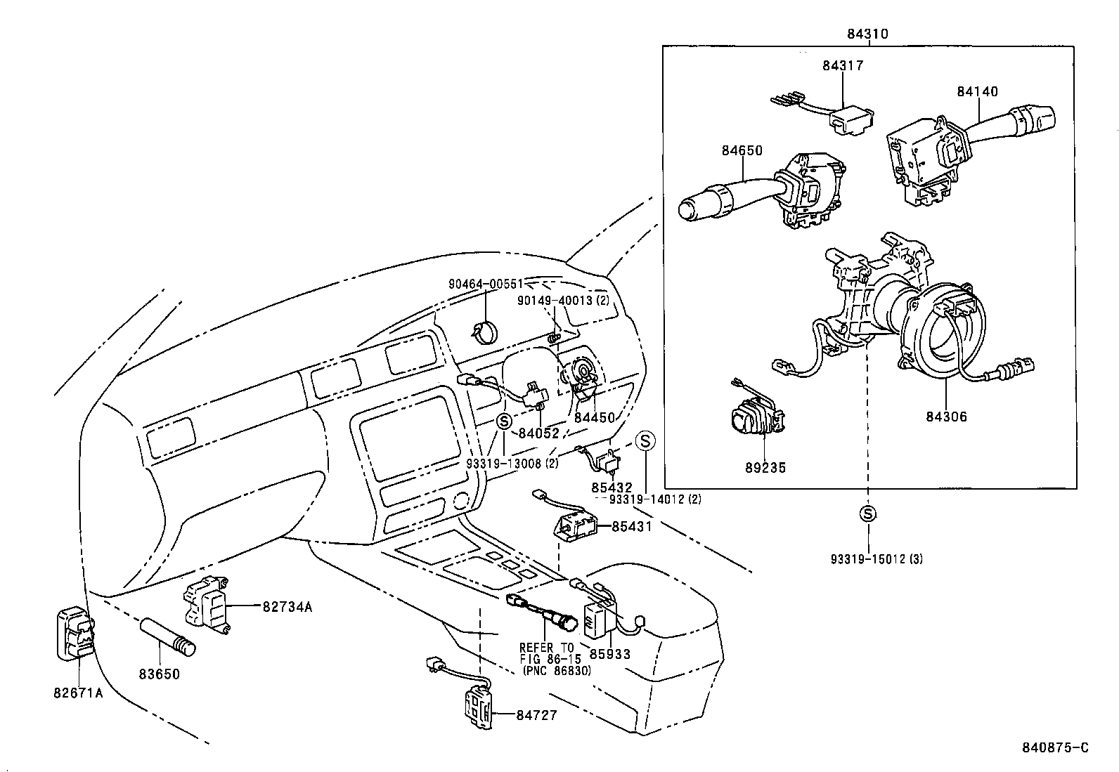 83320-80326 GAGE ASSY, FUEL SENDER product image