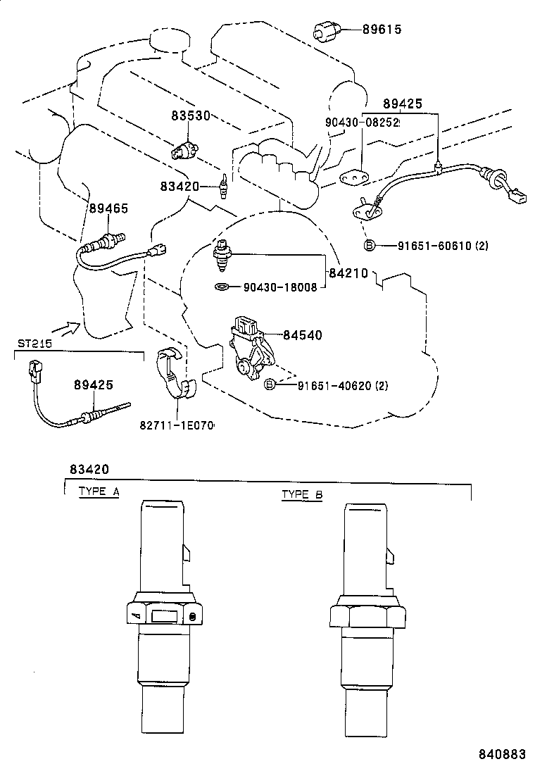 82610-20090 BLOCK ASSY, FUSE product image