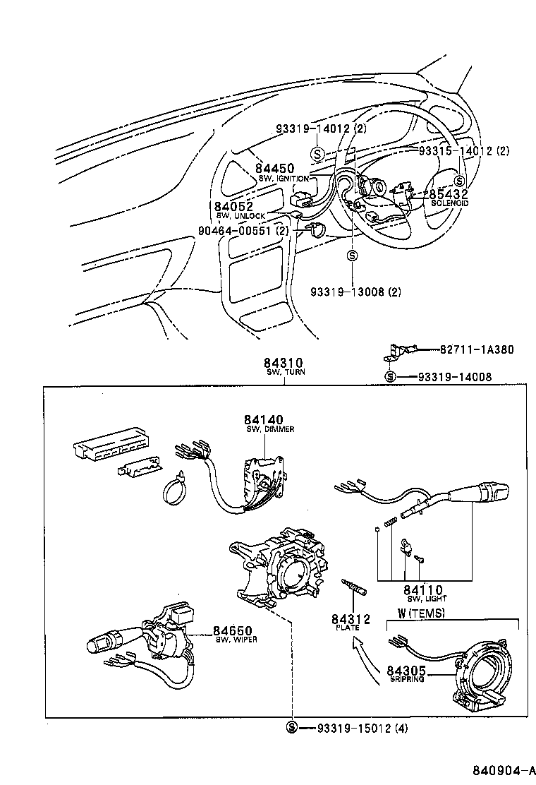 83320-80271 GAGE ASSY, FUEL SENDER product image