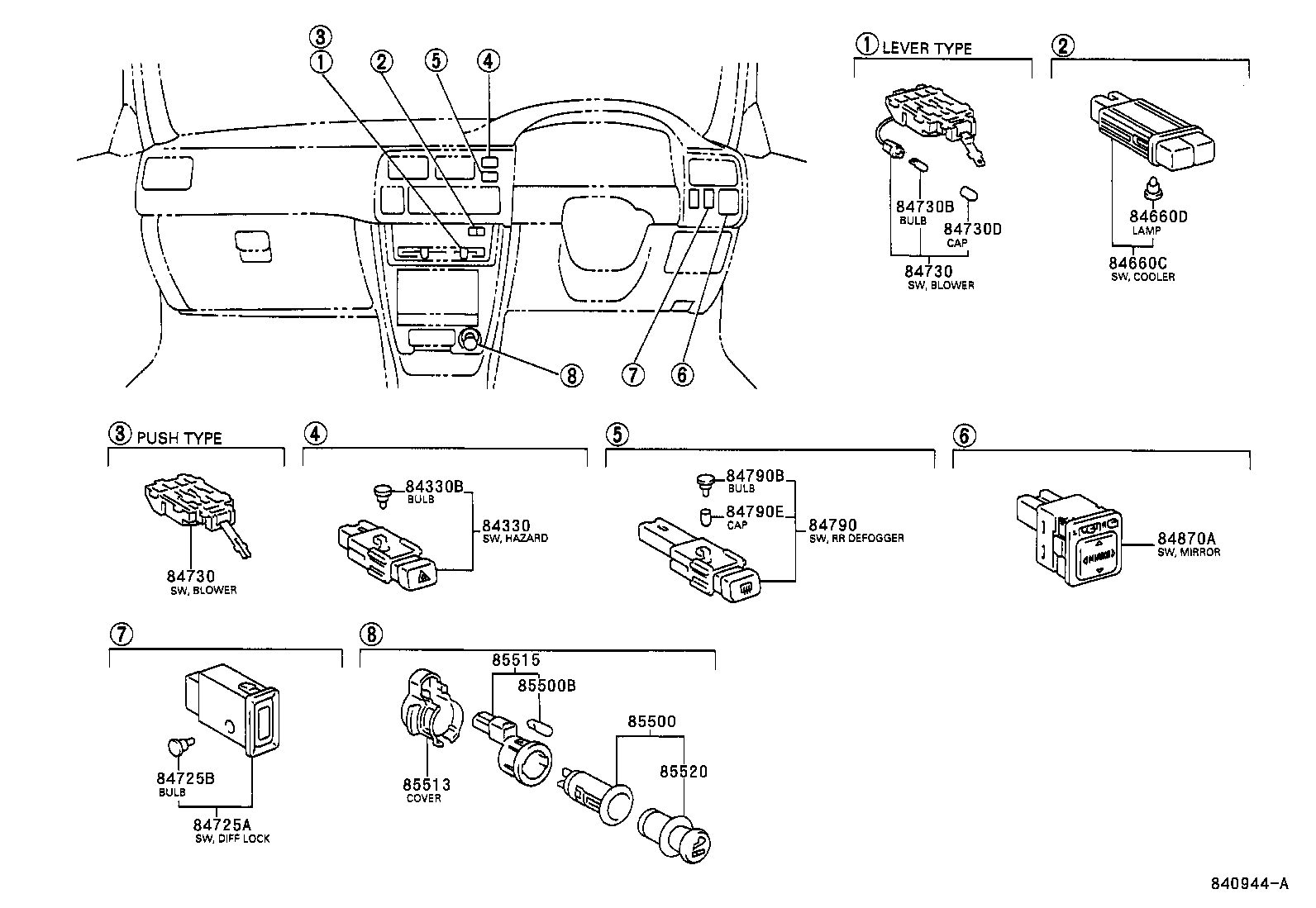 83320-12540 GAGE ASSY, FUEL SENDER product image
